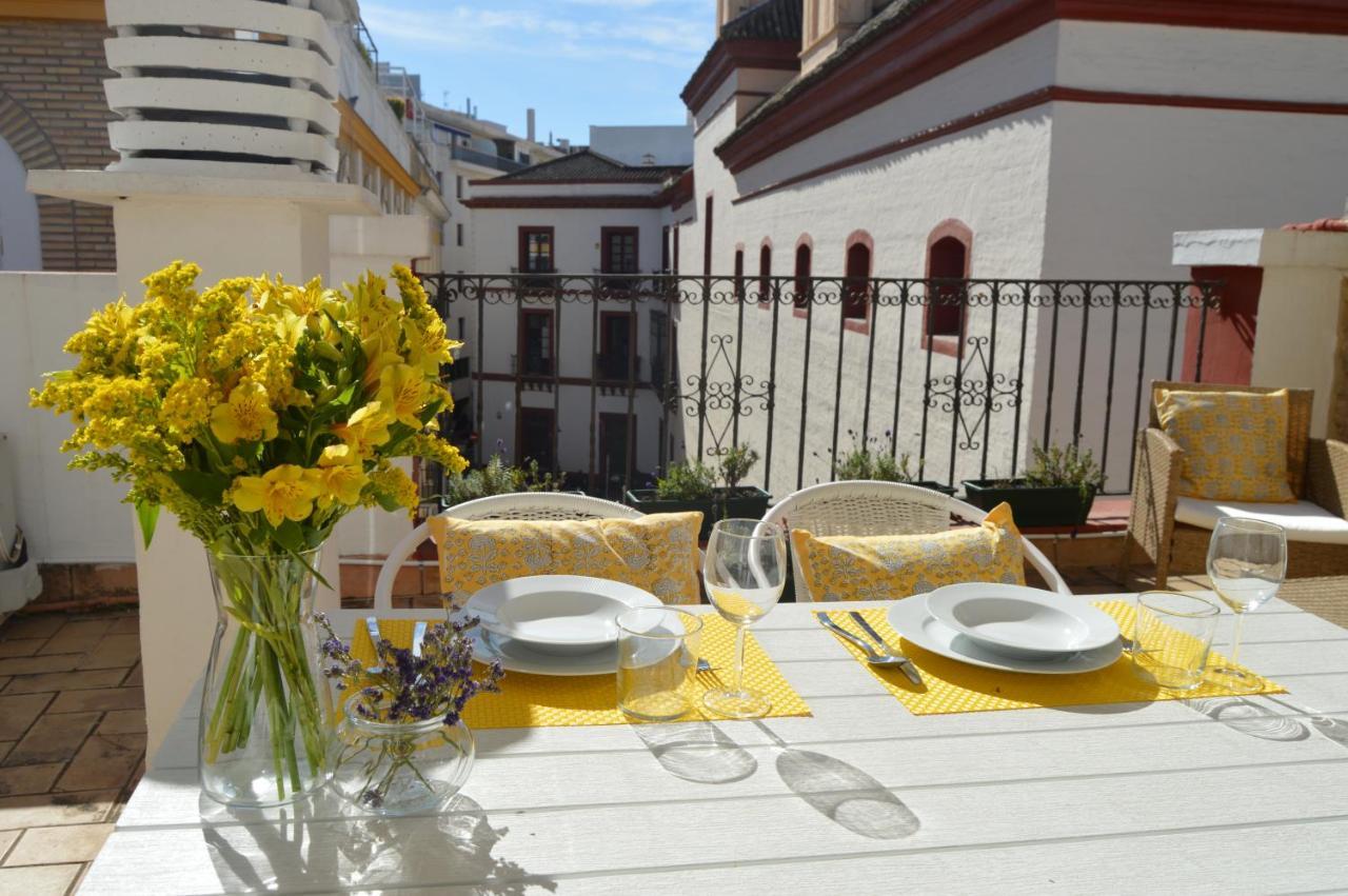 Isg Apartments Precioso Atico Con Terraza Privada En El Centro Sevilla Kültér fotó