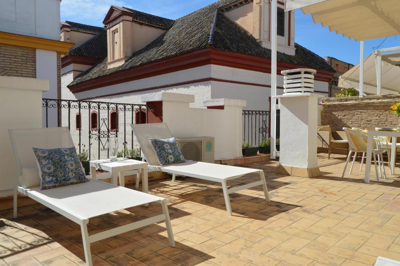 Isg Apartments Precioso Atico Con Terraza Privada En El Centro Sevilla Kültér fotó