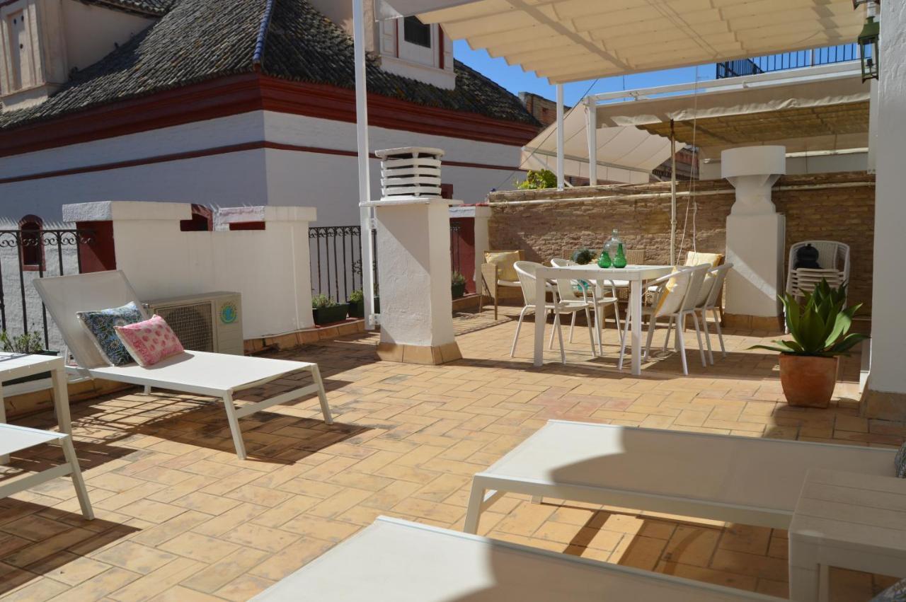 Isg Apartments Precioso Atico Con Terraza Privada En El Centro Sevilla Kültér fotó