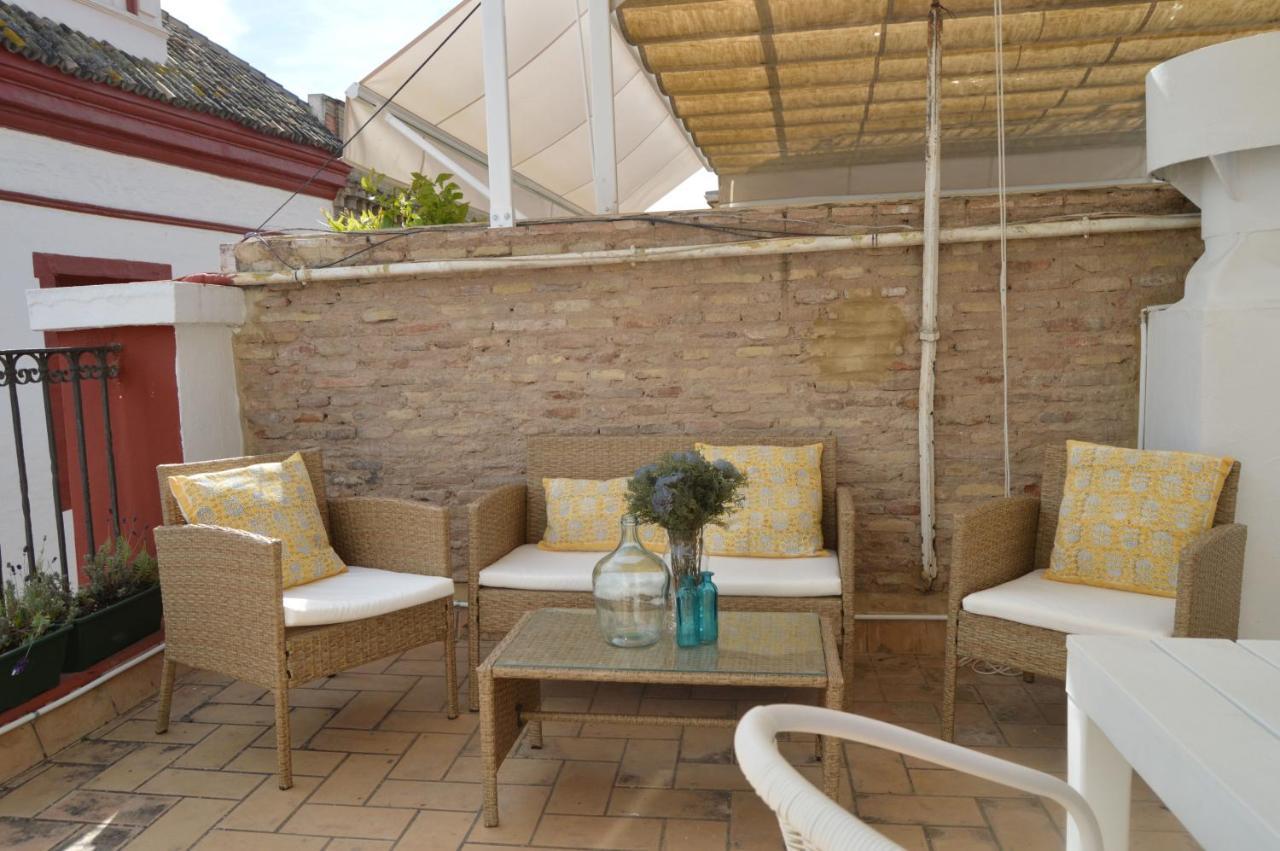 Isg Apartments Precioso Atico Con Terraza Privada En El Centro Sevilla Kültér fotó